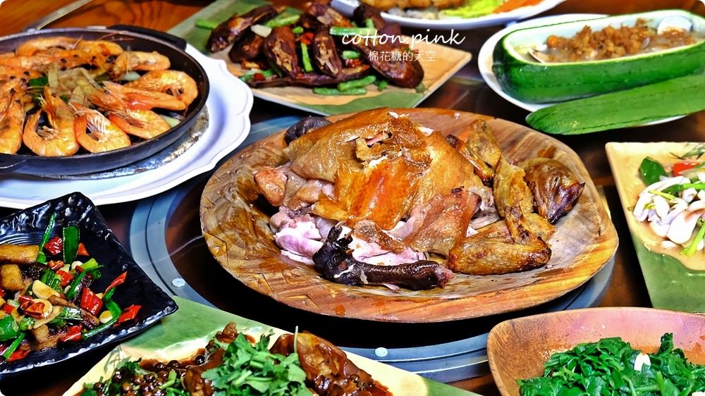台中隱藏版庭園餐廳-城市部落超好拍！脆皮烤雞必點～獨家餐點好吃又特別