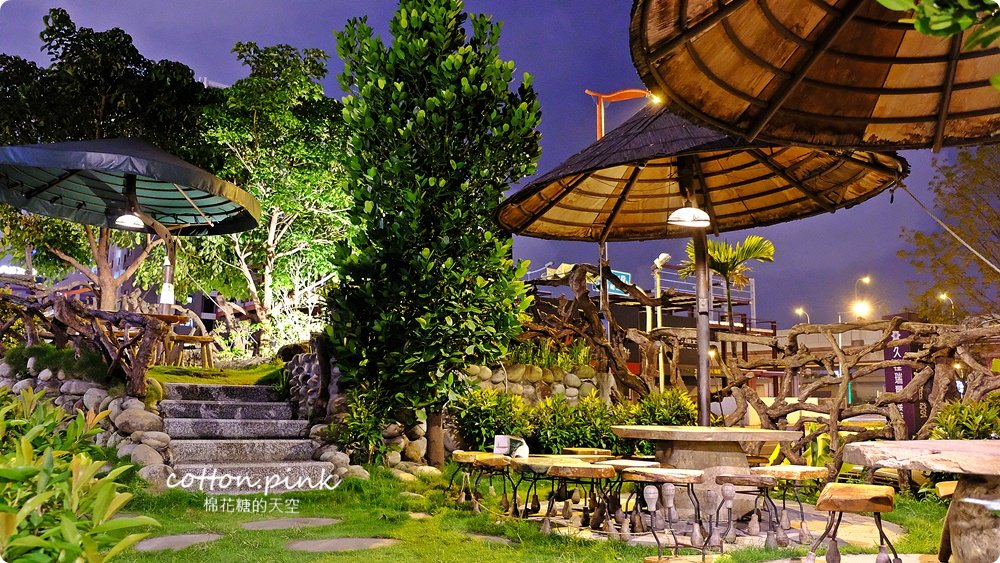 台中隱藏版庭園餐廳-城市部落超好拍！脆皮烤雞必點～獨家餐點好吃又特別