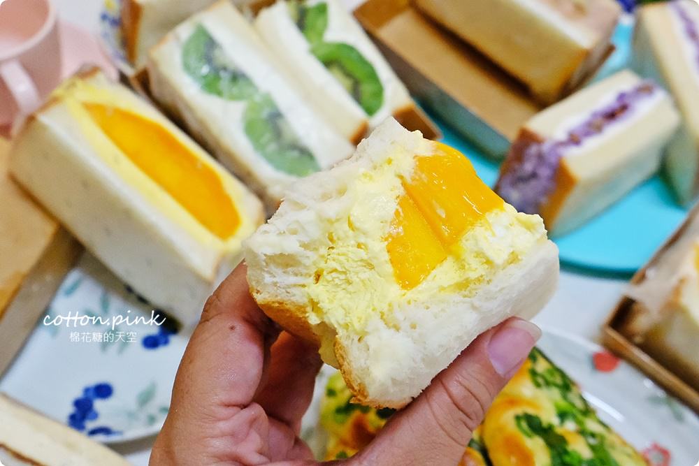 台中麵包老店過生日啦！馥漫麵包花園23周年慶～加碼推出水果三明治，季節限定芒果口味快來搶！