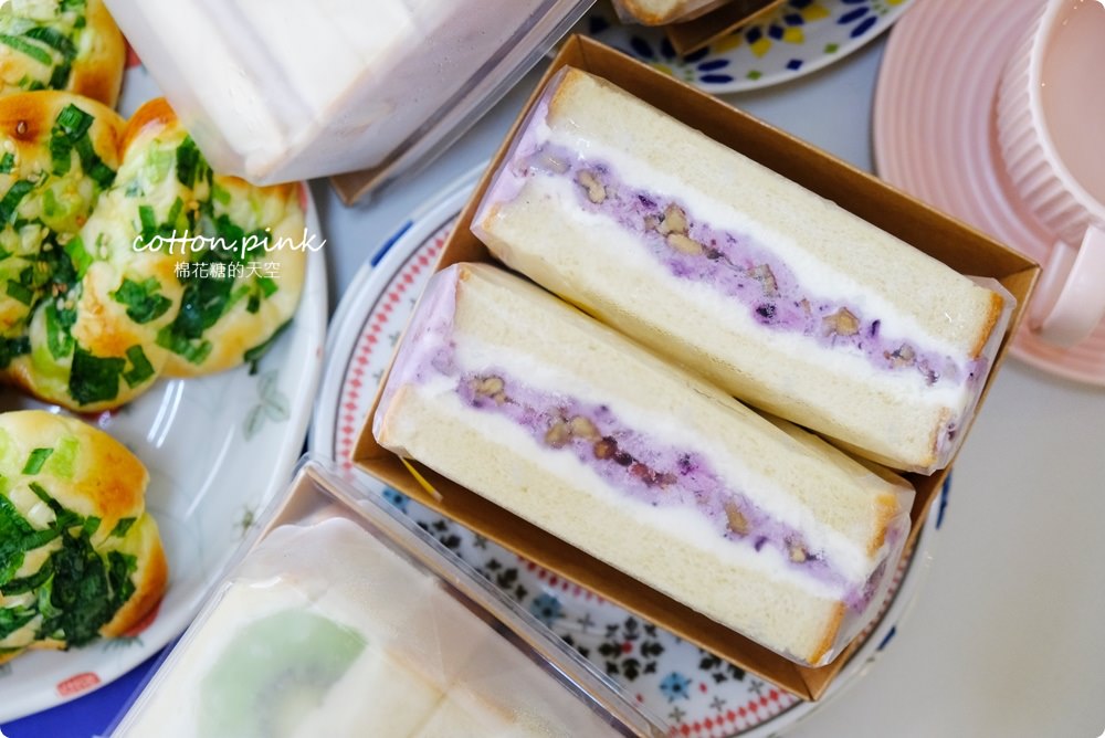 台中麵包老店過生日啦！馥漫麵包花園23周年慶～加碼推出水果三明治，季節限定芒果口味快來搶！