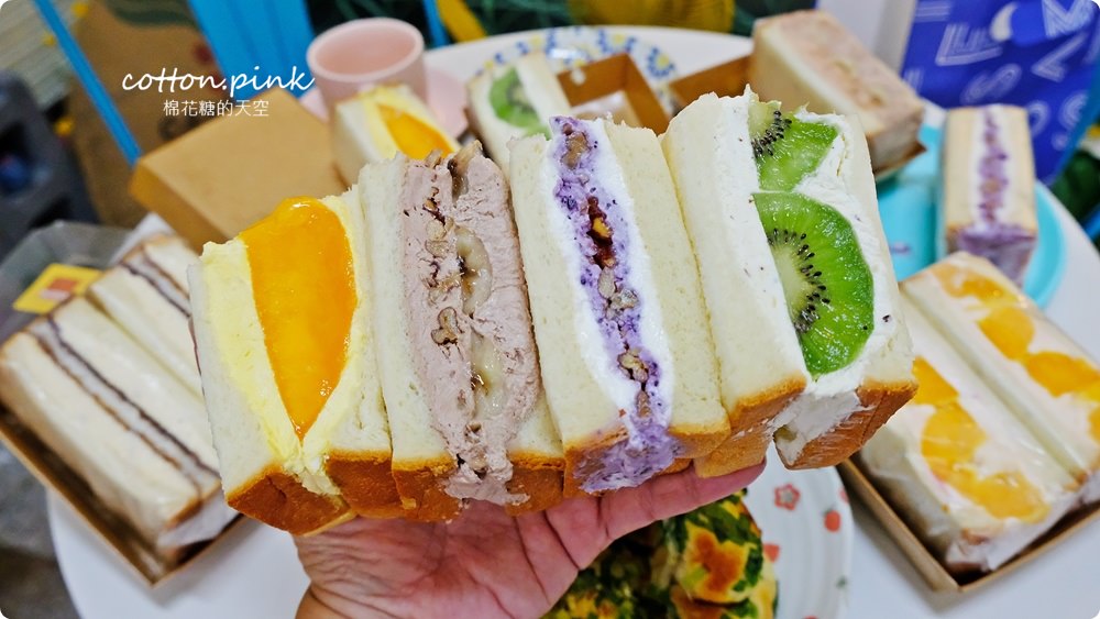 台中麵包老店過生日啦！馥漫麵包花園23周年慶～加碼推出水果三明治，季節限定芒果口味快來搶！