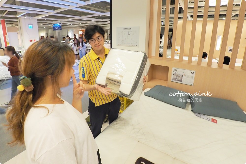 IKEA也有好床墊！現場試睡到飽不限時～資訊全透明、價格更實惠啦！