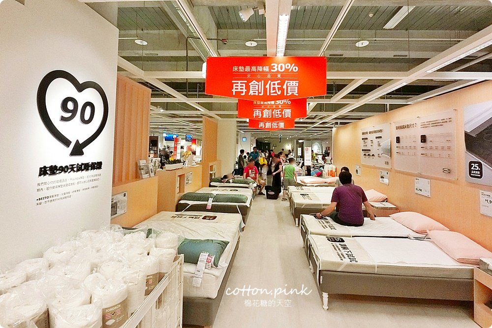 IKEA也有好床墊！現場試睡到飽不限時～資訊全透明、價格更實惠啦！