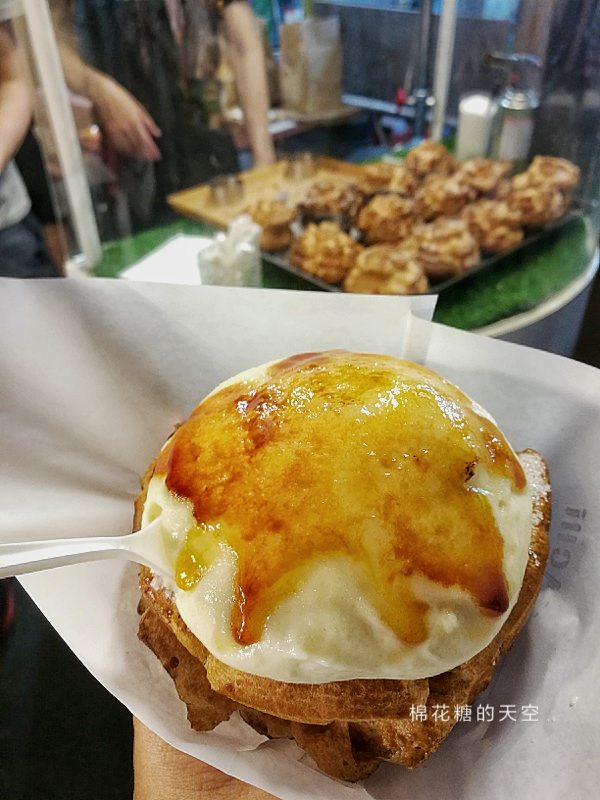逢甲排隊爆漿泡芙太原夜市就吃得到！KACHI泡芙開二店啦～