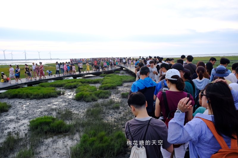 台中必玩景點|高美濕地超美夕陽天空之鏡～文內有潮汐時間可查詢
