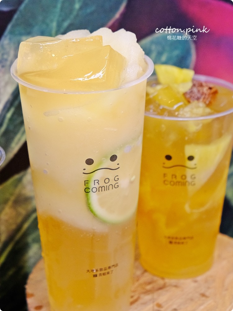 台中一中街必喝飲料-青蛙下蛋回來了！升級版青蛙來了～獨家黑糖珍珠冰沙陪你過夏天！