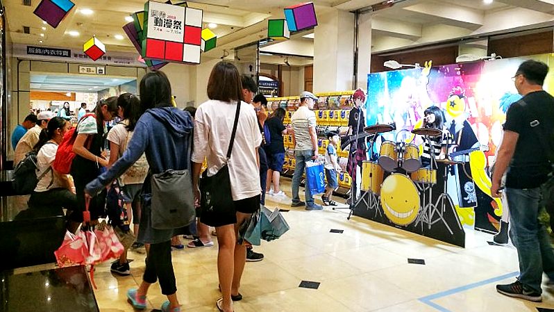 中友動漫祭熱鬧開展，15大動漫造景免費拍到開心