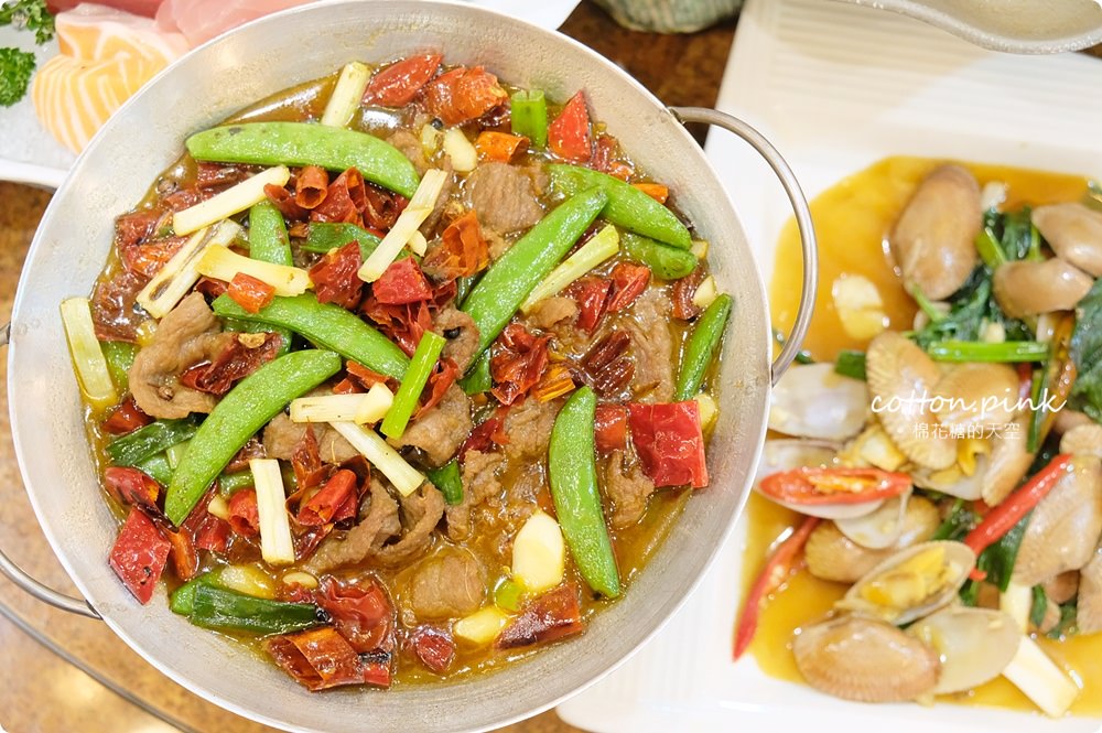 台中大里海鮮餐廳推薦-漁人料理屋，大推金鯧米粉、蟹黃豆腐～家庭聚餐老少咸宜