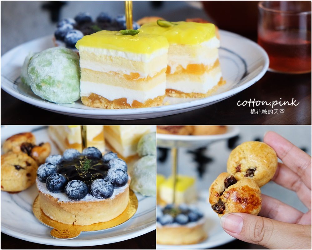 台中必吃爆漿乳酪蛋糕叫人流口水-彌月蛋糕就選他！杏屋最新雙人下午茶套餐～三層下午茶超豐富