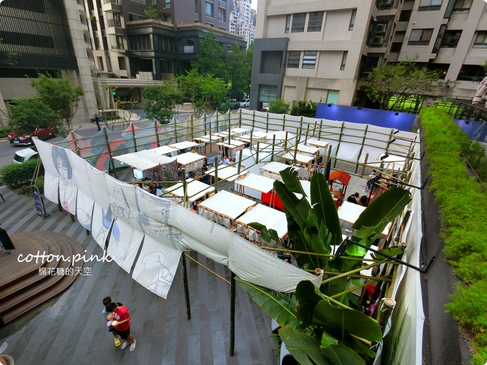 一週只有三天，台中最貴氣的市集-綠美丘，就在蔦屋書店樓下