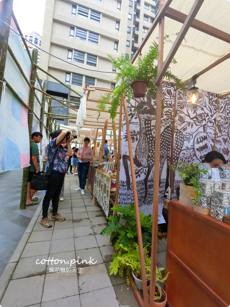 一週只有三天，台中最貴氣的市集-綠美丘，就在蔦屋書店樓下