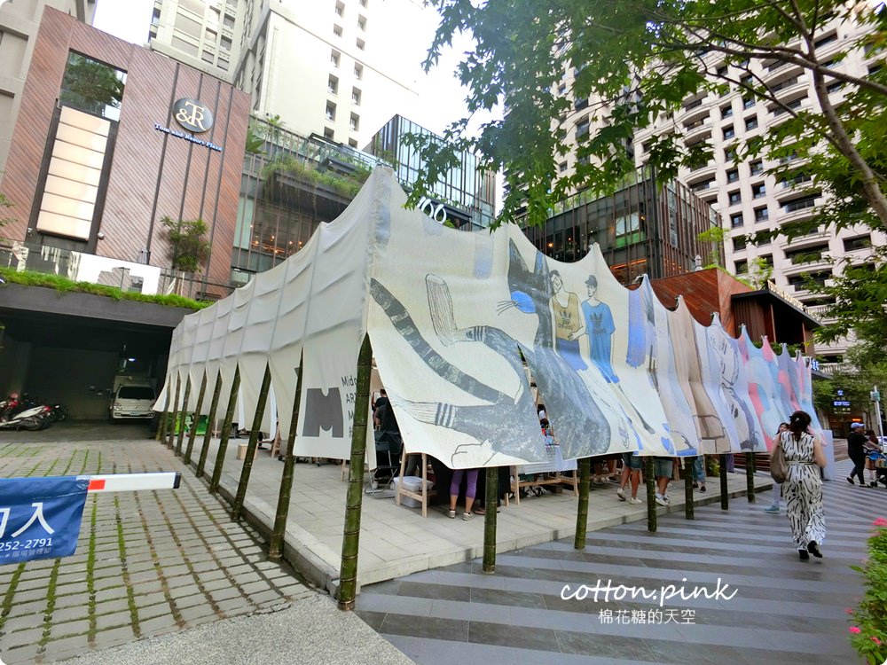 一週只有三天，台中最貴氣的市集-綠美丘，就在蔦屋書店樓下