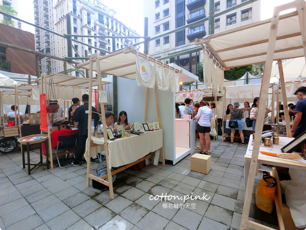 一週只有三天，台中最貴氣的市集-綠美丘，就在蔦屋書店樓下