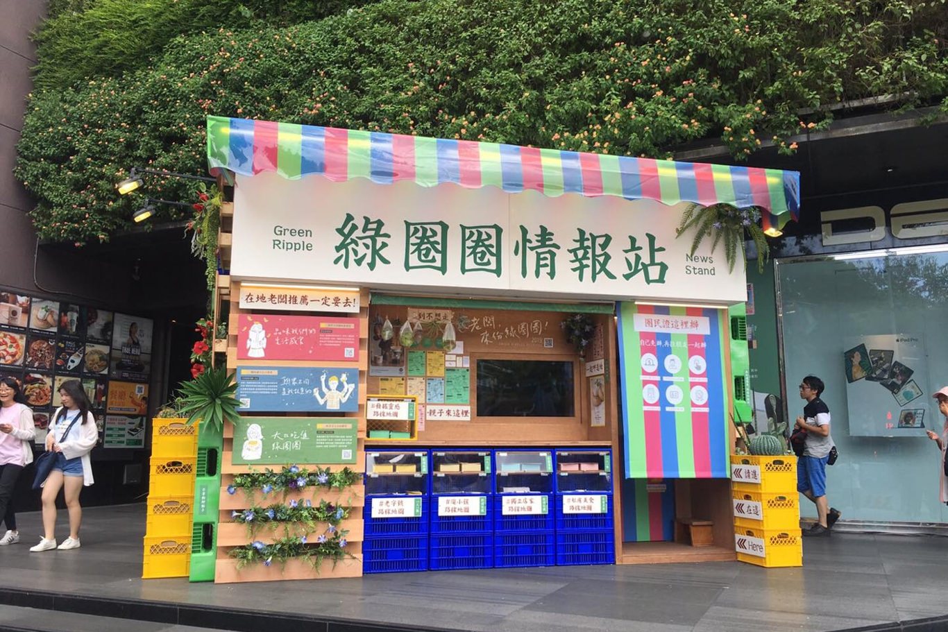 2019台中綠圈圈開始啦！勤美誠品化身里長伯情報站～綠圈圈圈民證限時辦理中！