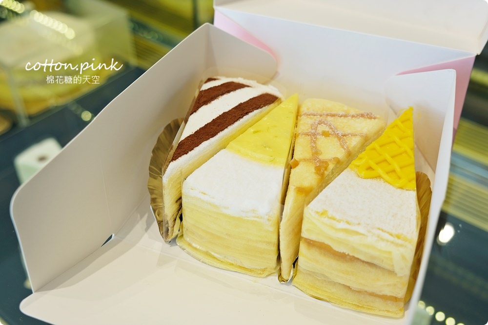 台中千層蛋糕推薦-2度C Ni Guo平價又好吃，外帶組合更划算！繽紛千層拼盤開放預約，當彌月蛋糕也棒棒