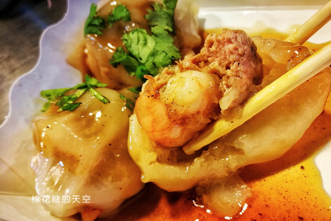 豐原廟東夜市必吃-清蒸蝦仁肉圓，鮮蝦看得到排隊也要吃