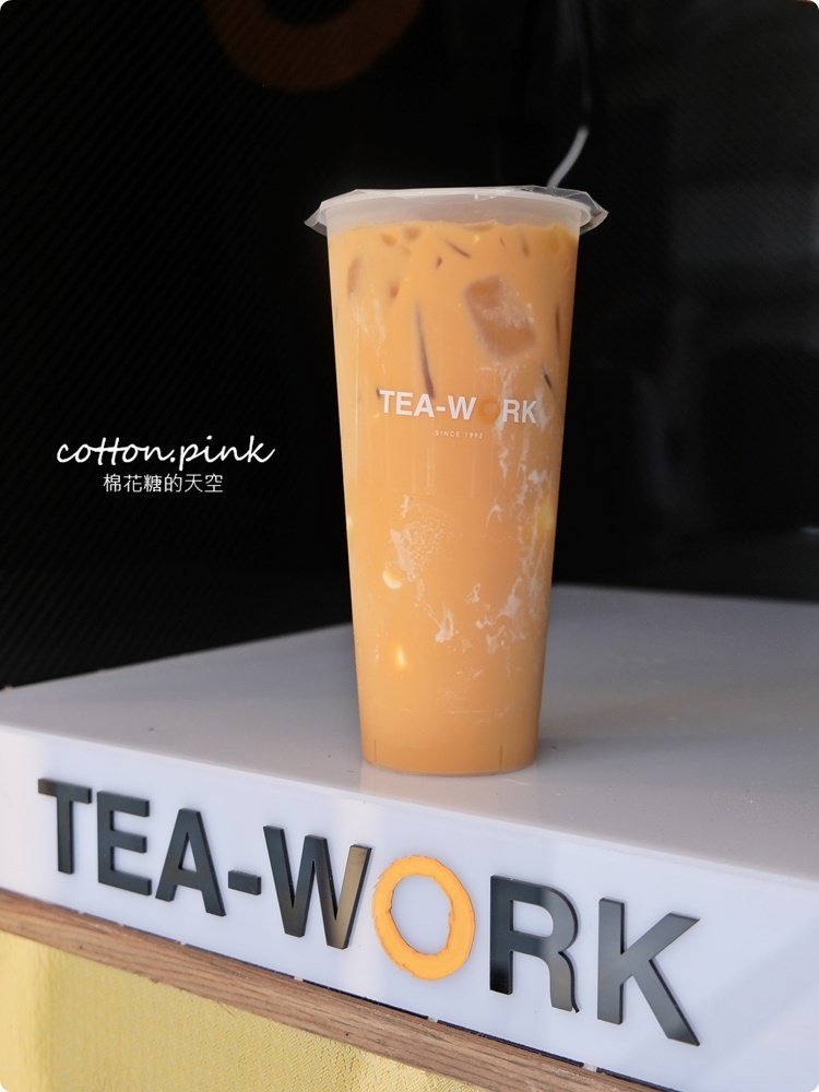 台中老牌茶飲回來啦！不只泰式奶茶還有可以喝的摩摩渣渣～TEA WORK全新菜單“泰”好喝