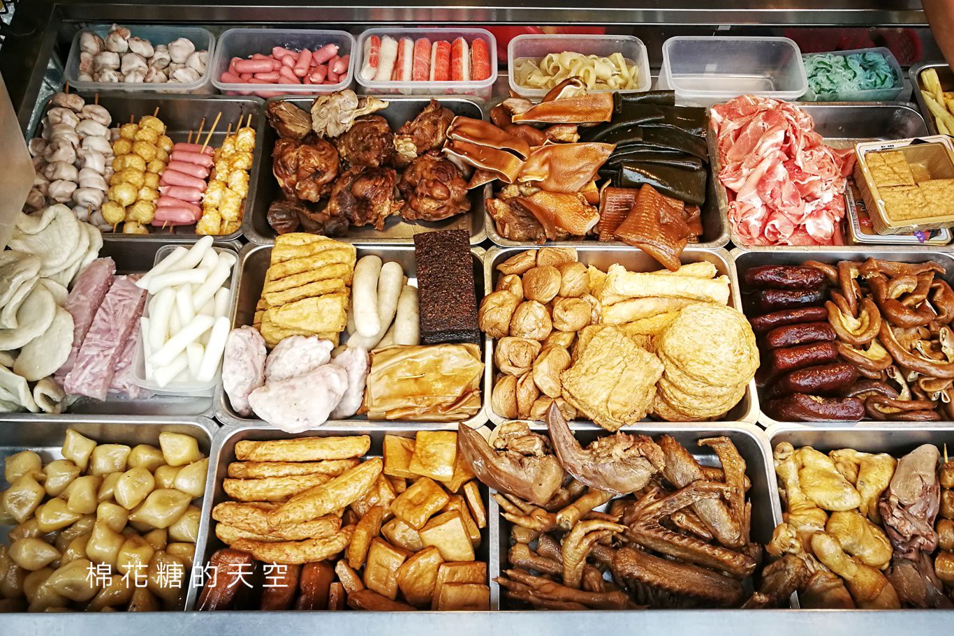 中美街宵夜超人氣攤位-大台北滷味，饕客推薦一定要點這一味！