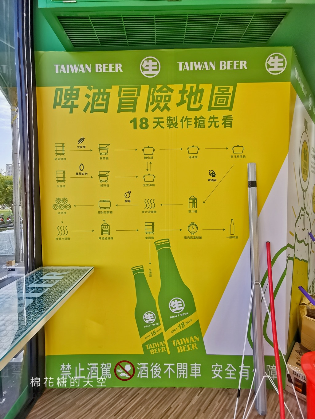 18天生啤酒台中快閃店開幕啦！活動限定芒果啤酒冰沙爵士音樂節也喝得到喔！