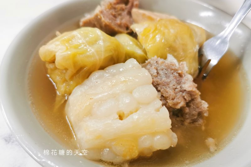 東勢必吃這攤不能錯過！在地人下午茶-老黑輪肉圓店超大一鍋好吃別錯過～