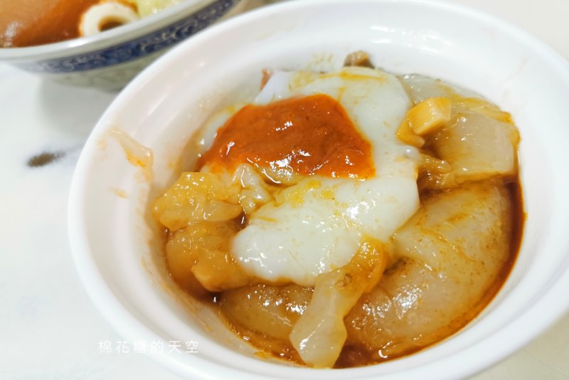 東勢必吃這攤不能錯過！在地人下午茶-老黑輪肉圓店超大一鍋好吃別錯過～