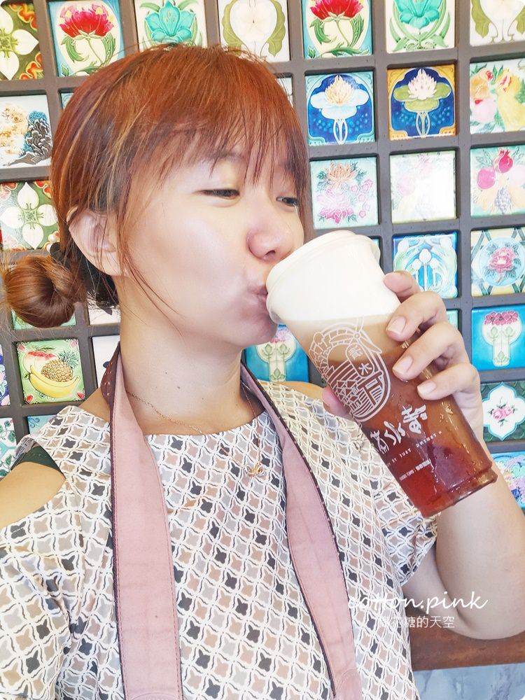 台中綠豆沙老店-清水茶香超特別鹹蛋黃風味流心奶黃奶蓋味道太奇妙～