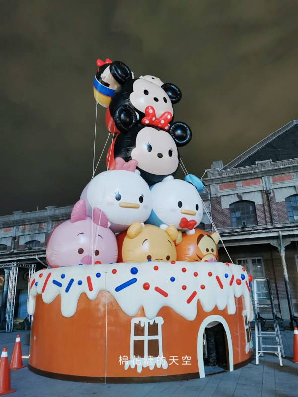 出現了！迪士尼TSUM TSUM聖誕樹太療癒～台中聖誕燈會這裡最可愛！