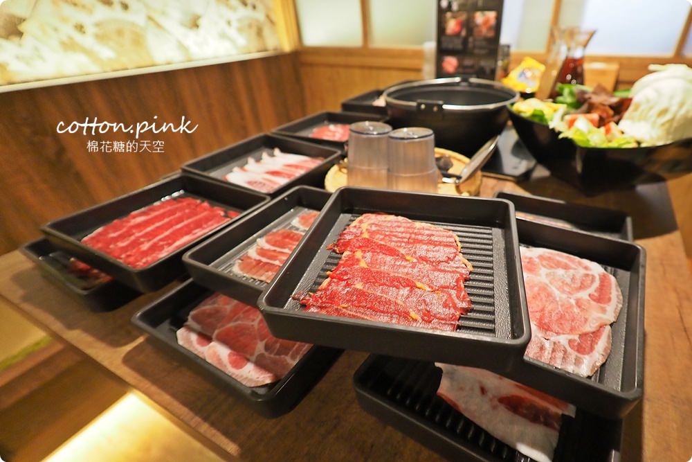 台中火鍋吃到飽～一宮壽喜燒肉肉任你點、青菜送上桌！