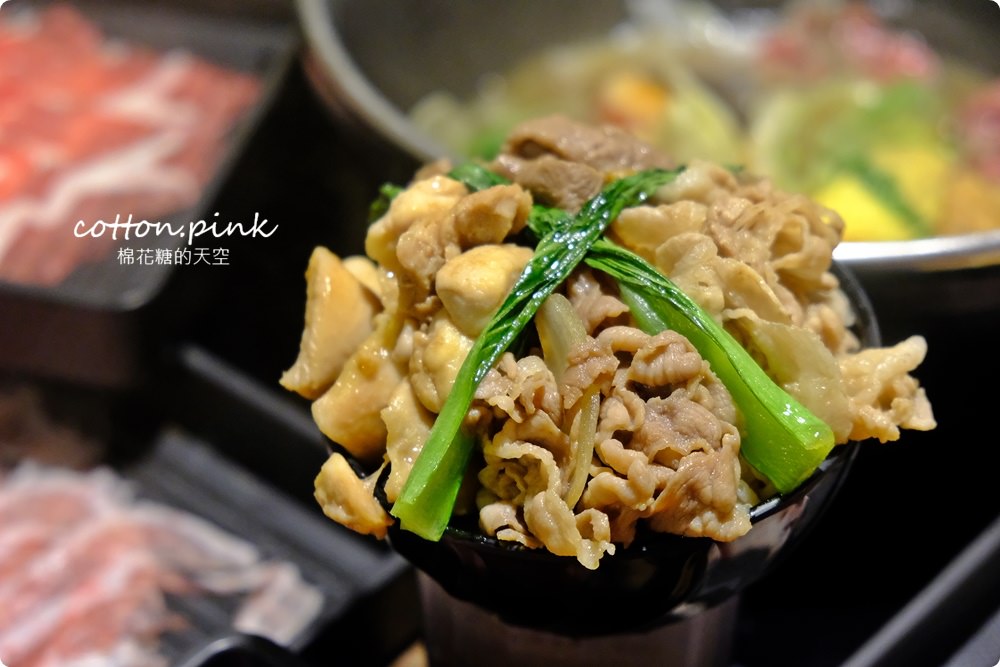 台中火鍋吃到飽～一宮壽喜燒肉肉任你點、青菜送上桌！