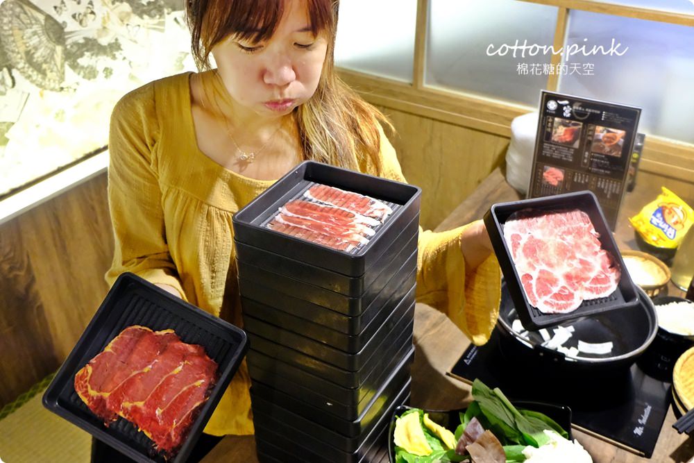 台中火鍋吃到飽～一宮壽喜燒肉肉任你點、青菜送上桌！