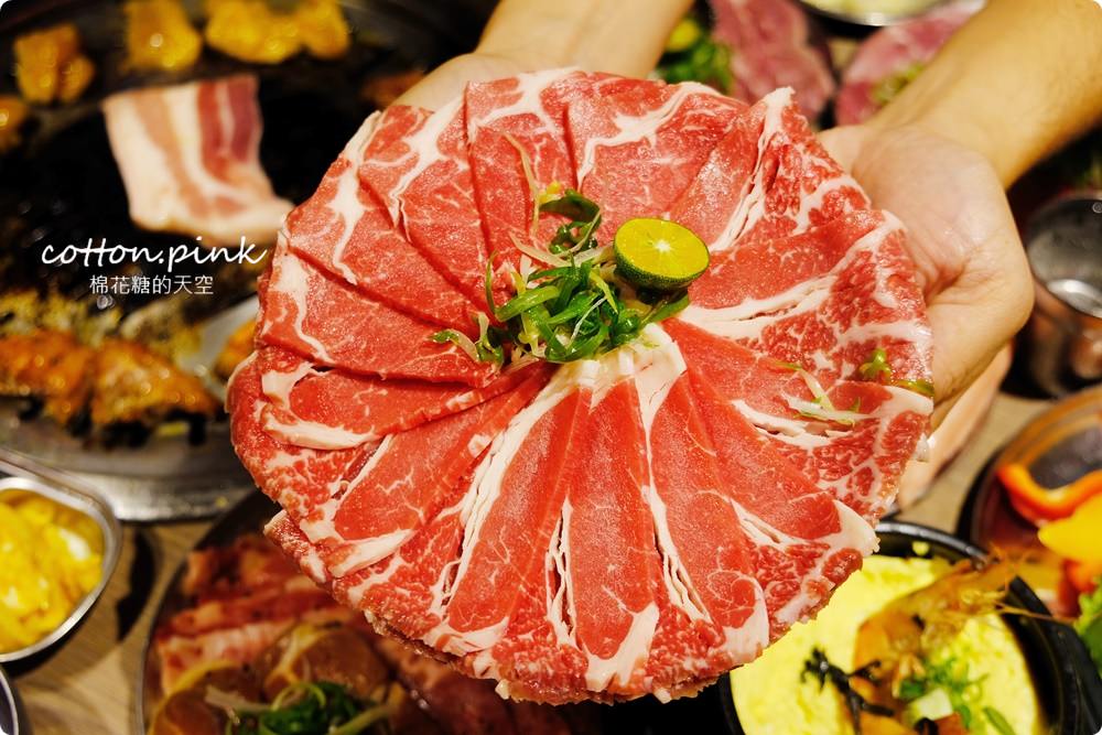 台中公益路唯一韓式燒肉吃到飽！五花肉.KR mini韓國烤肉BBQ台中只有這一家～