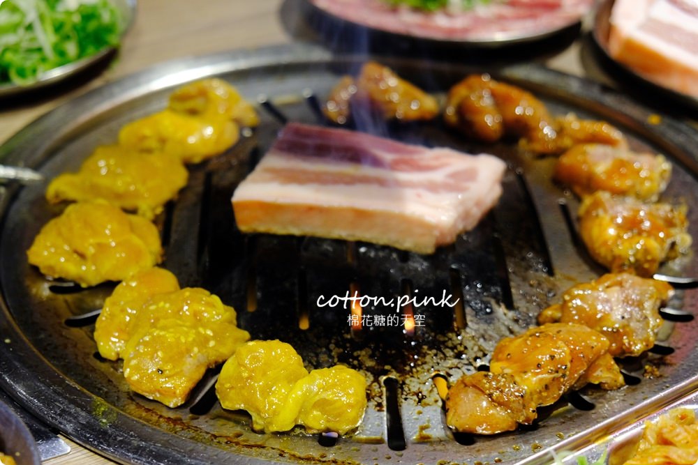 台中公益路唯一韓式燒肉吃到飽！五花肉.KR mini韓國烤肉BBQ台中只有這一家～