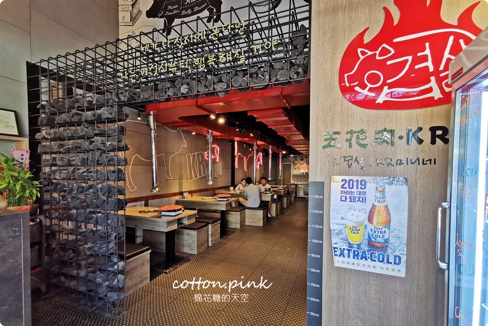 台中公益路唯一韓式燒肉吃到飽！五花肉.KR mini韓國烤肉BBQ台中只有這一家～