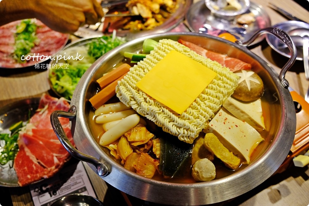 台中公益路唯一韓式燒肉吃到飽！五花肉.KR mini韓國烤肉BBQ台中只有這一家～