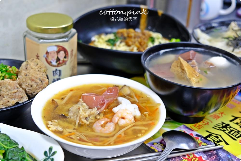 台味海陸全餐這裡吃～還有一麵三吃、菜頭粿四兄弟，傳統好味道就在台中立偉麵食