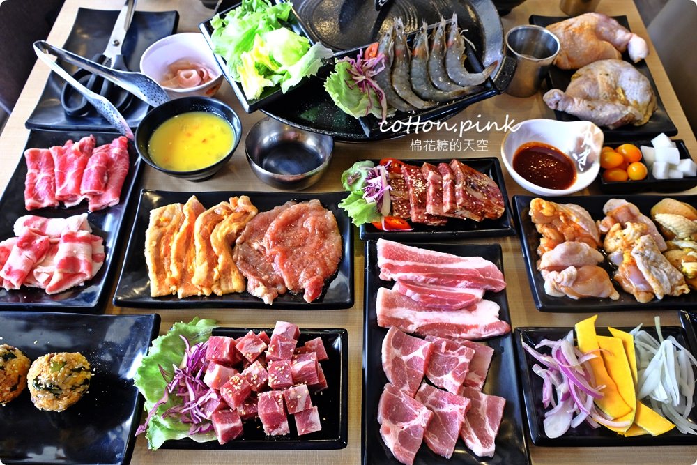 台中吃到飽這家真的吃很飽～肉食夥伴動起來！最新肉鮮生滿滿肉盤不怕你吃，歡迎使用振興券！