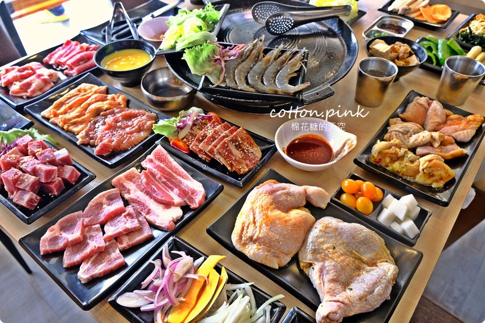 台中吃到飽這家真的吃很飽～肉食夥伴動起來！最新肉鮮生滿滿肉盤不怕你吃，歡迎使用振興券！