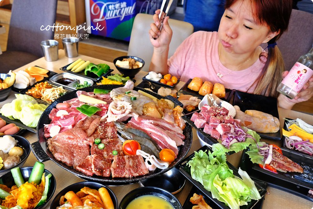 台中吃到飽這家真的吃很飽～肉食夥伴動起來！最新肉鮮生滿滿肉盤不怕你吃