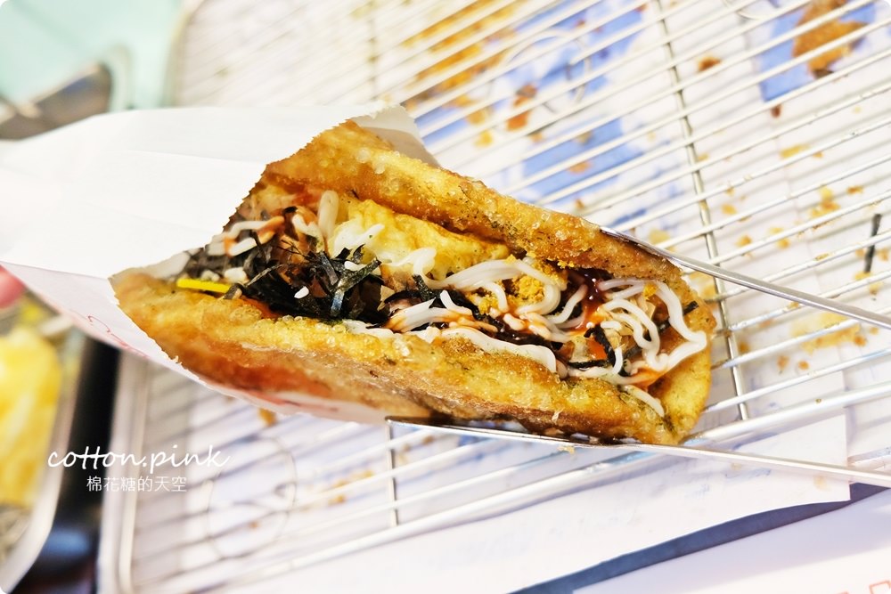 台中也有超好吃炸蛋蔥油餅！大推“哇炸”煉乳口味加特製辣醬