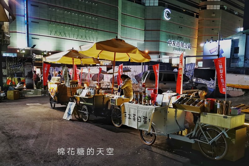 正宗小米甜甜圈快閃一中街～藏在中友對面小巷市集內