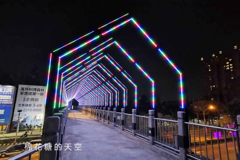 台中燈會番外篇-台中最新IG打卡點，台灣大道路橋變超美