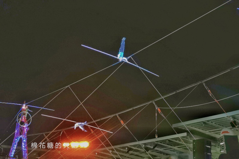 台灣燈會在台中-后里馬場燈區每晚高空特技表演免費入場超好看！