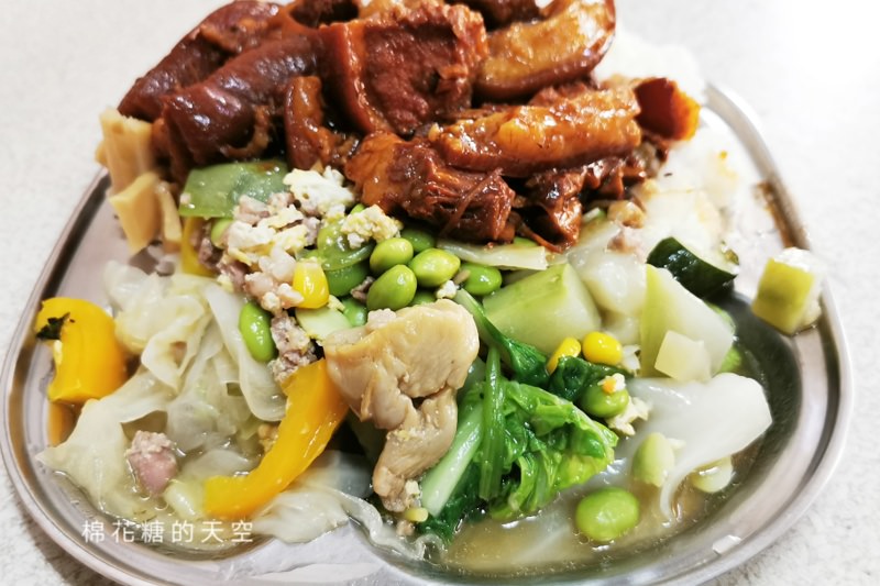 台中霧峰爌肉飯超大份嚇傻我了！女孩兒千萬別點大份……