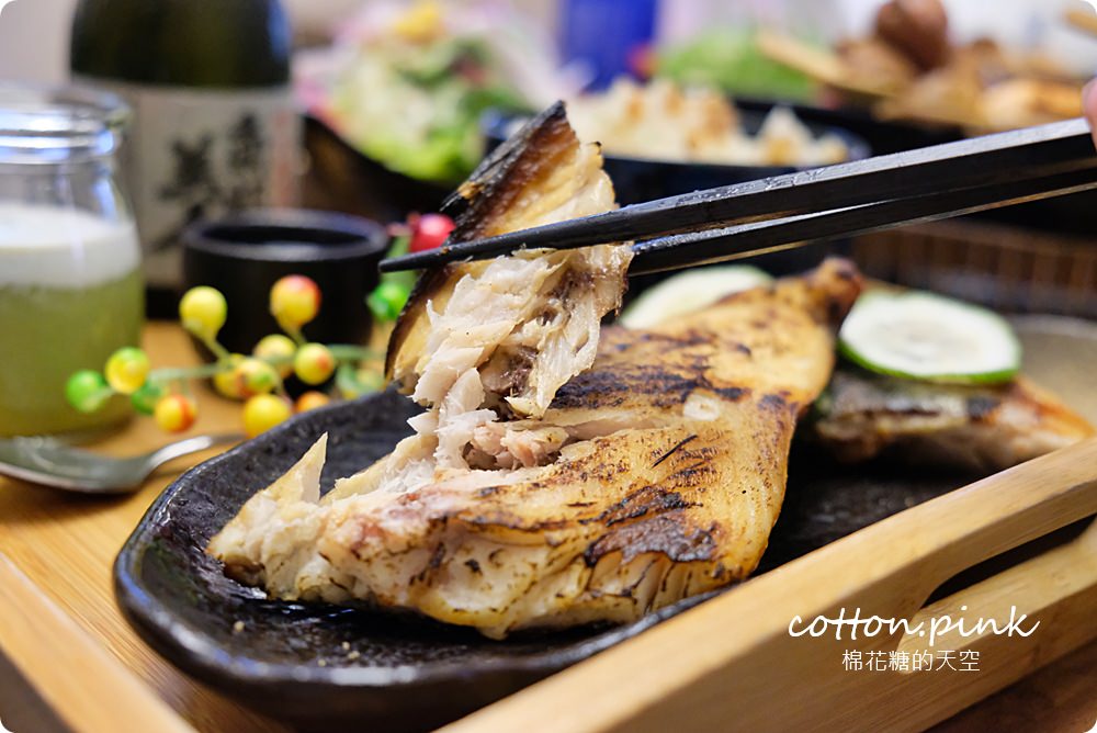 台中清水美食推薦-森禾日式套餐、串燒好吃程度不輸高檔餐廳，位置不多記得預定喔！