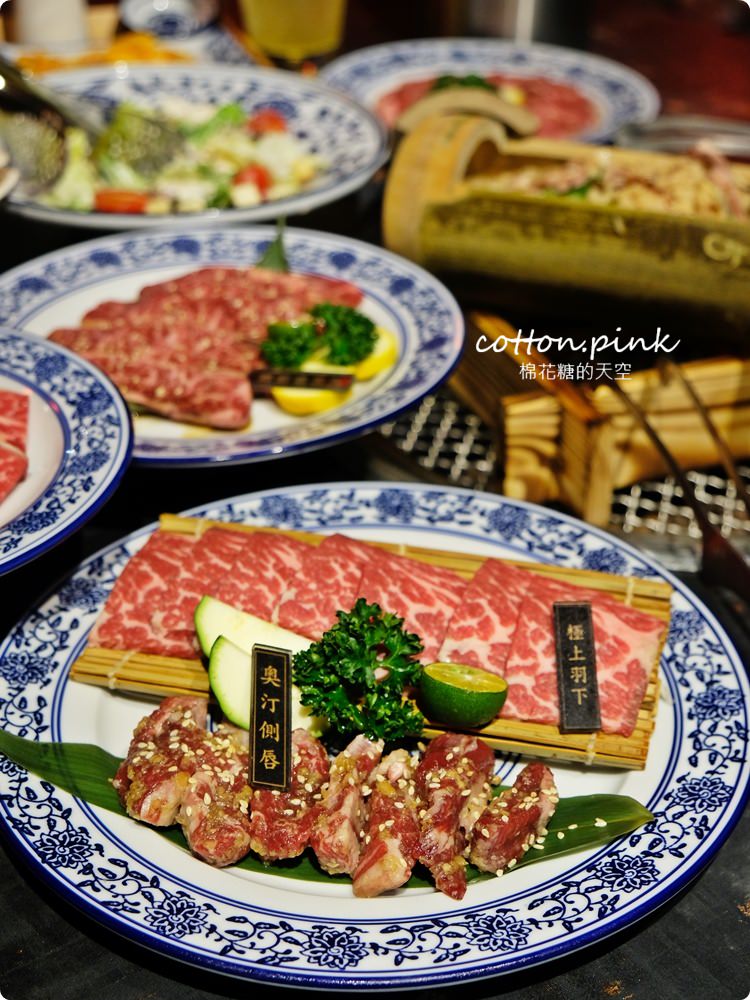 台中燒肉推薦-大推墨妃家乾式熟成牛肉超好吃！開到凌晨一點，令貴妃套餐大吃六種牛肉讓人幸福的像妃子阿！