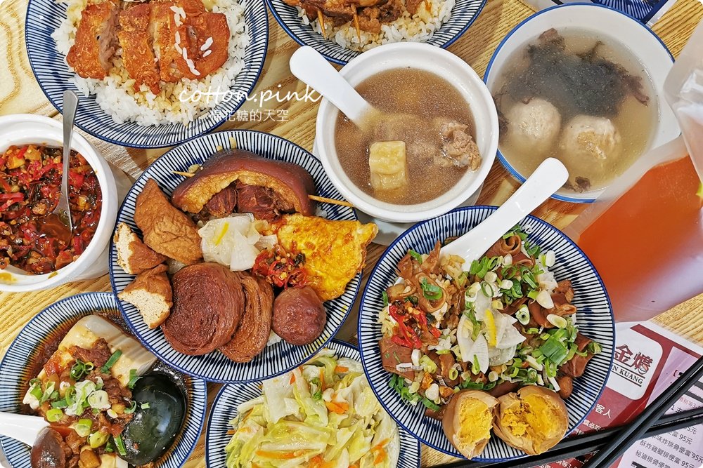台中爌肉飯新星～朝馬等客運終於有好吃的了！這家金爌不是賣咖啡喔～
