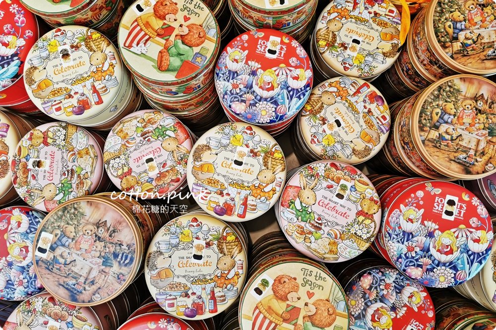 只有兩周！海線熱賣手工餅乾快閃大遠百，愛威餅乾這次更優惠～首推超美花鳥鐵盒