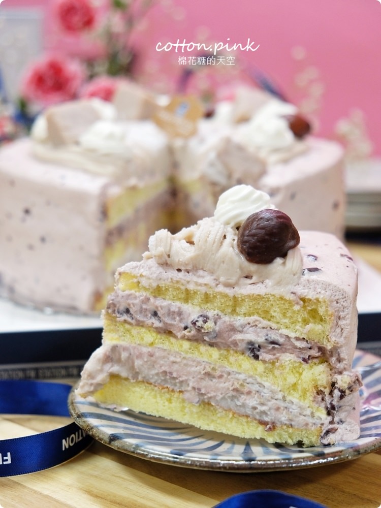 2020台中母親節蛋糕推這家！濃濃芋頭蛋糕加紅豆～無敵好吃媽媽最愛！馥漫麵包限時預定中