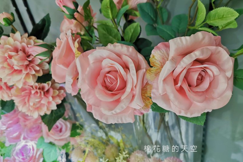 台中廣三SOGO後方超美花店！建南行人造花比真花還要美～