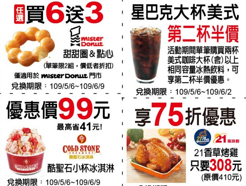 7-11振興優惠券2.0版更新囉!限期三週買一送一、第二件10元~ 7-11振興優惠券2.0版更新囉!限期三週買一送一、第二件10元~